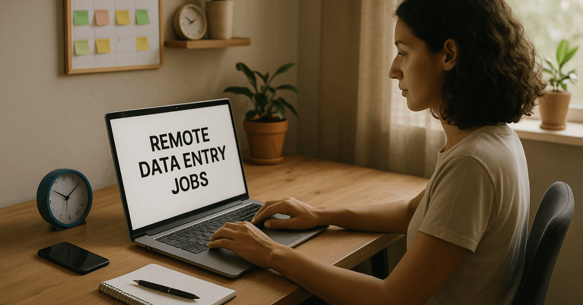 Remote Data Entry Jobs Hiring in 2025